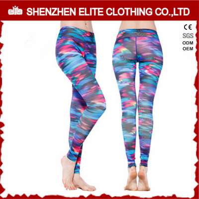 Ladies Sexy Sublimation Polyester Spandex Legging Yoga (ELTLI-70)