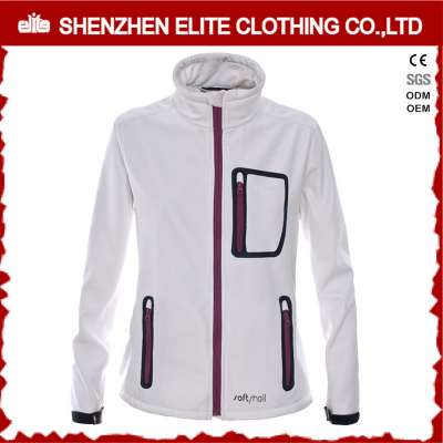 Plus Size Fleece Lining Softshell Jackets for Women